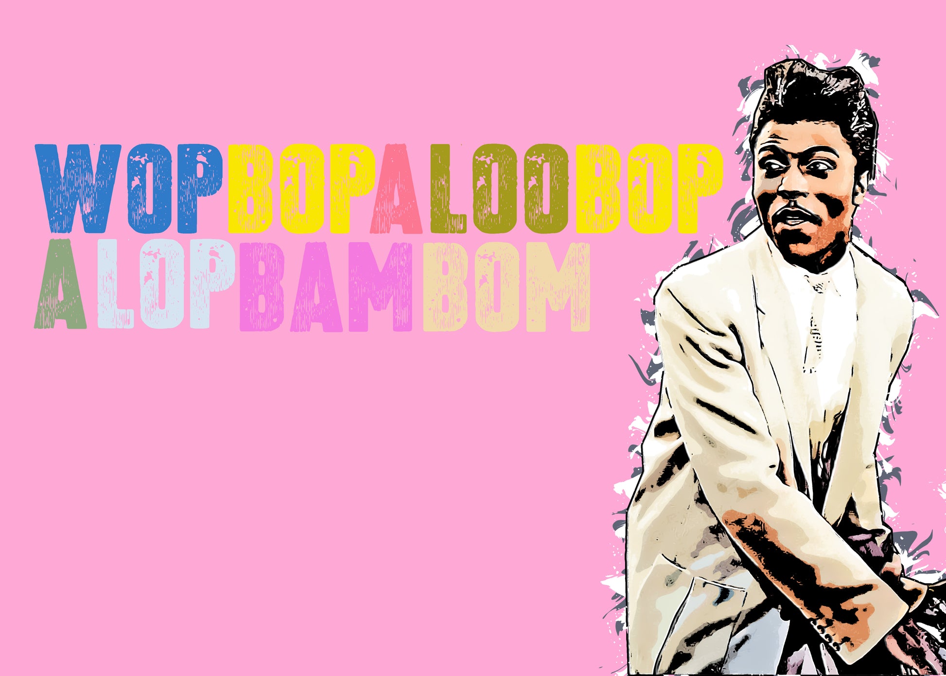 little richard art print