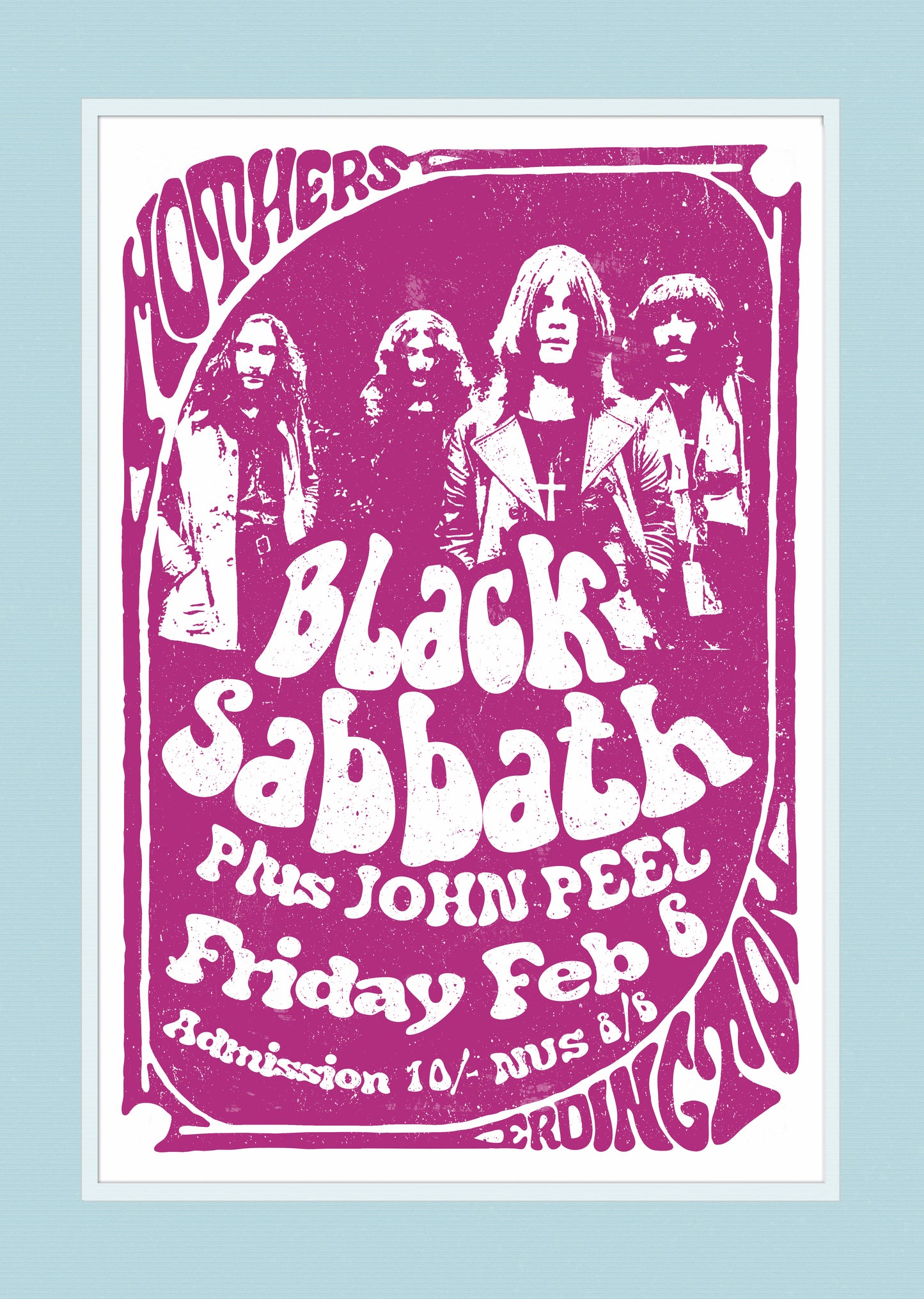 Black Sabbath - Music Art Poster