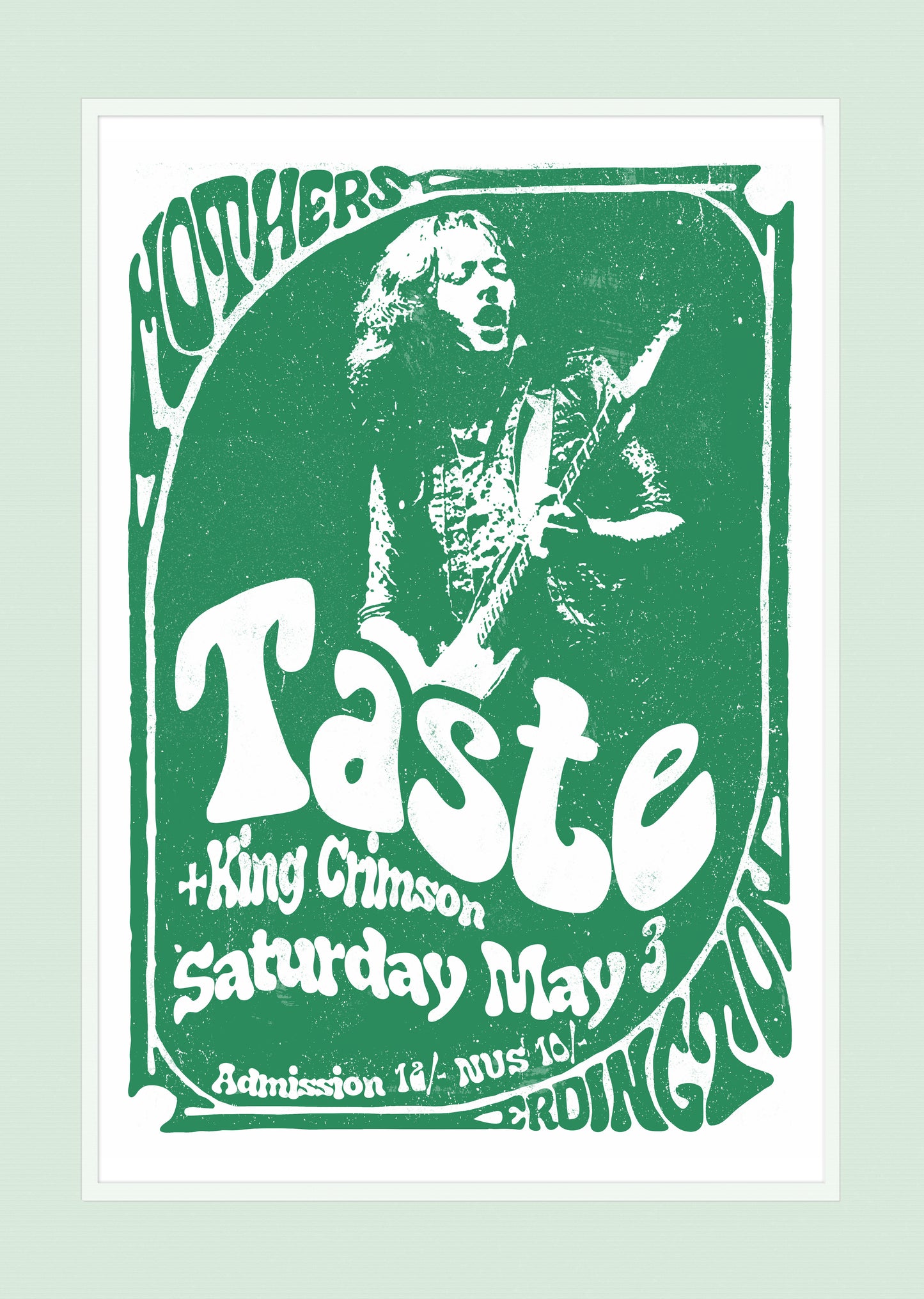 Taste - Music Art Poster