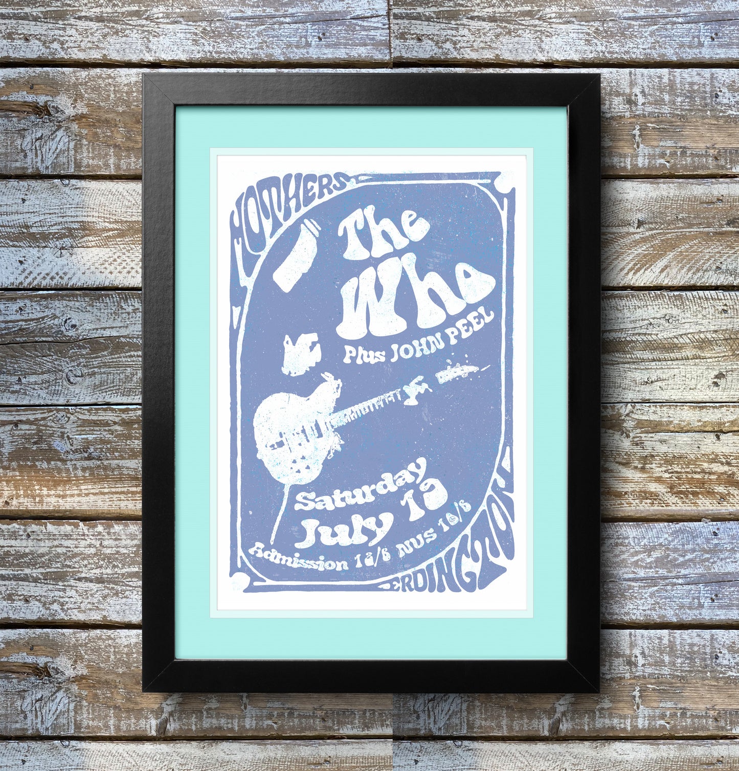 The Who - Music Art Poster