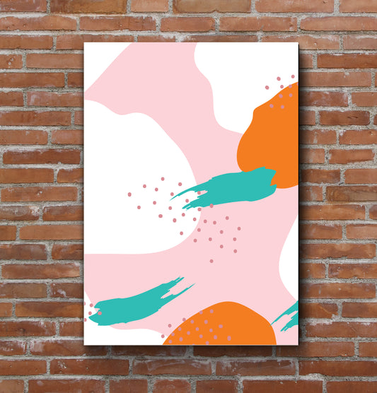 calm and serene modern art print
