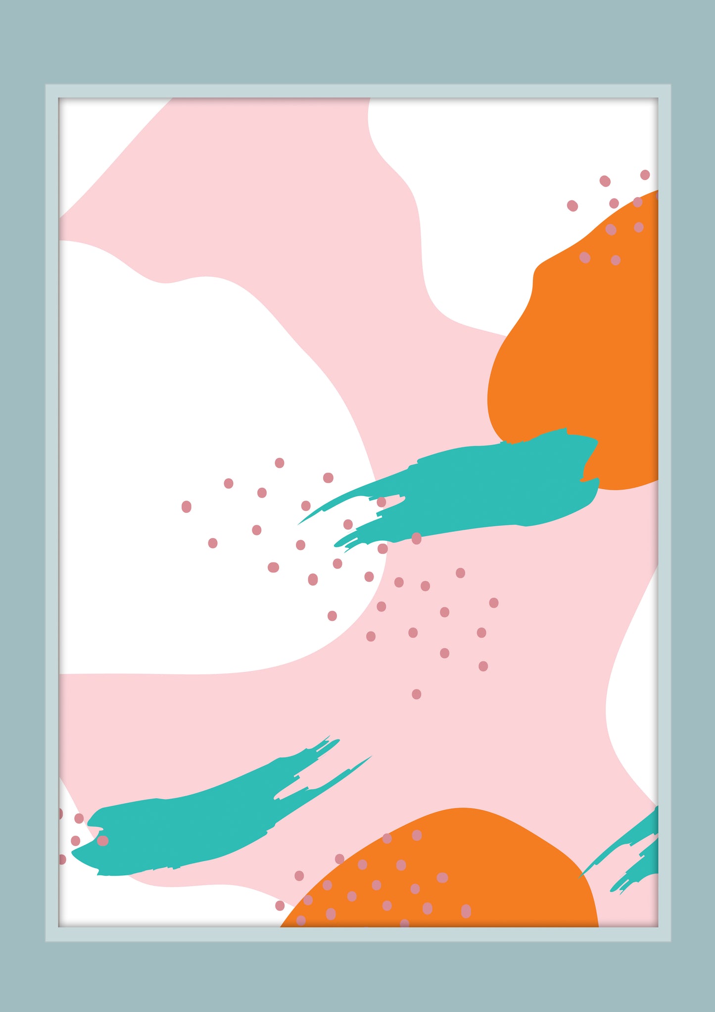 Calm and Serene No.1 - Abstract Wall Art Print