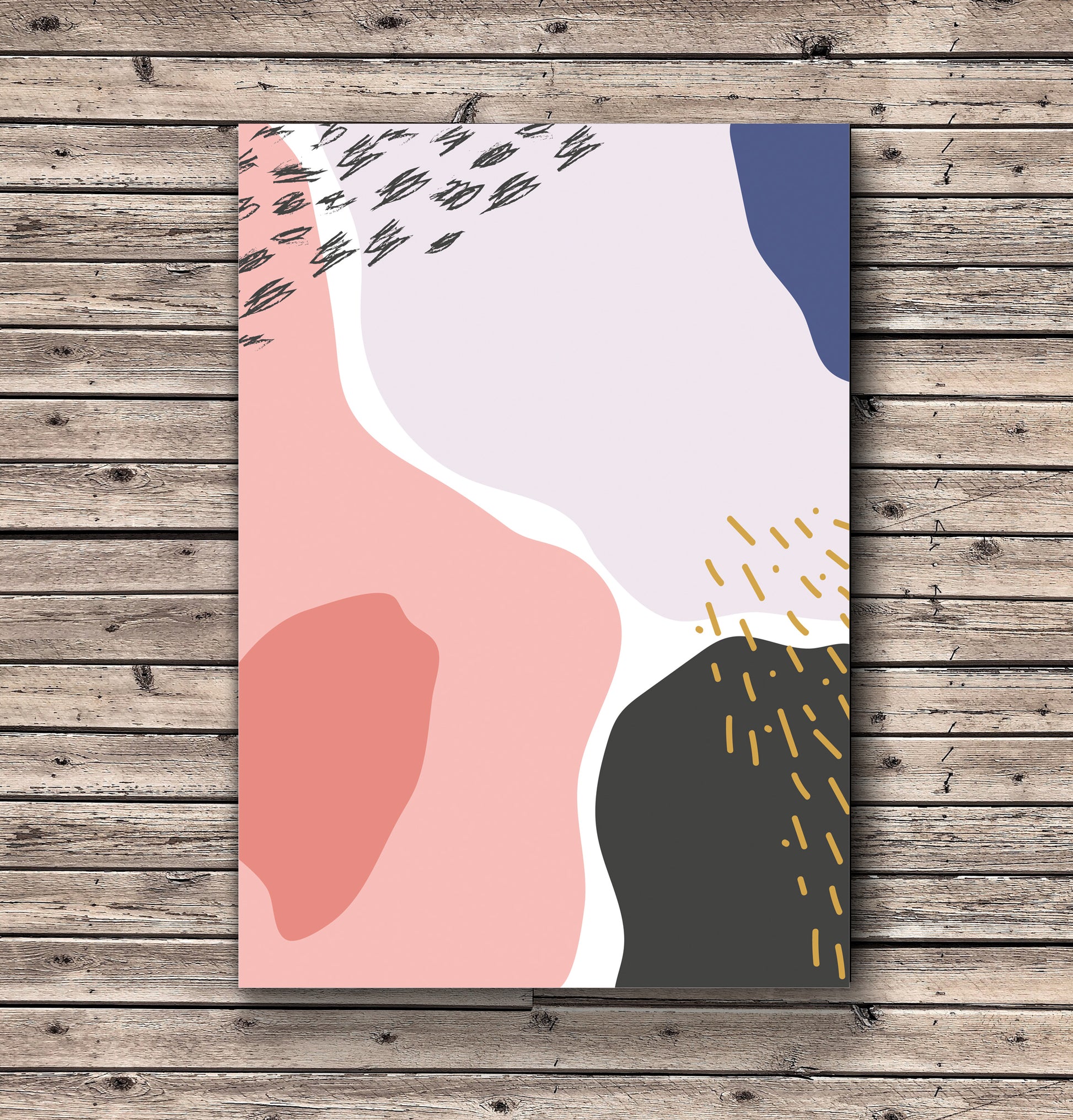 bold modern art canvas
