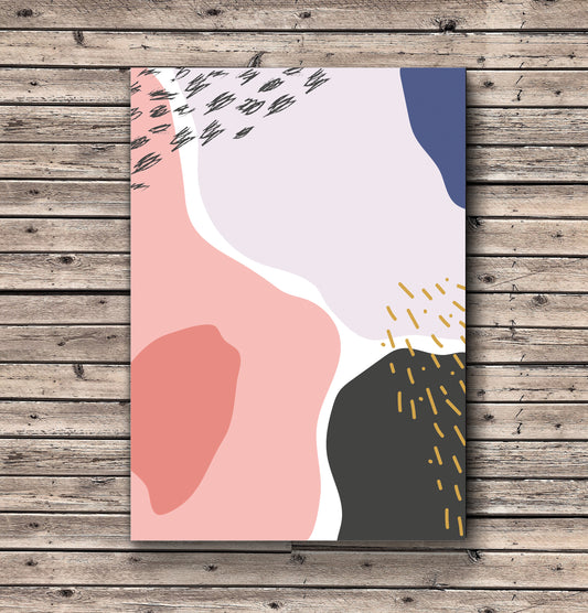 bold modern art canvas