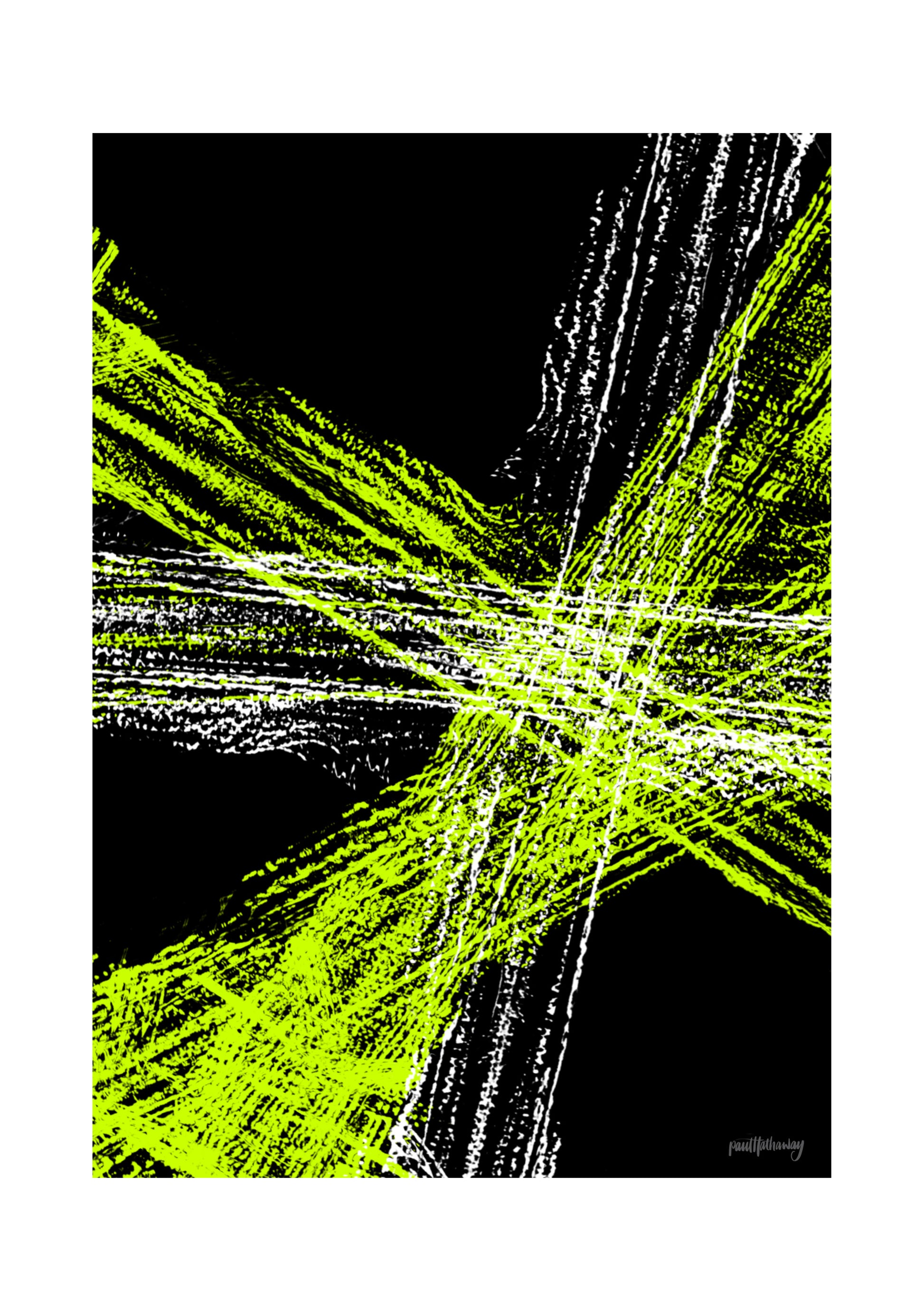 abstract wall art poster