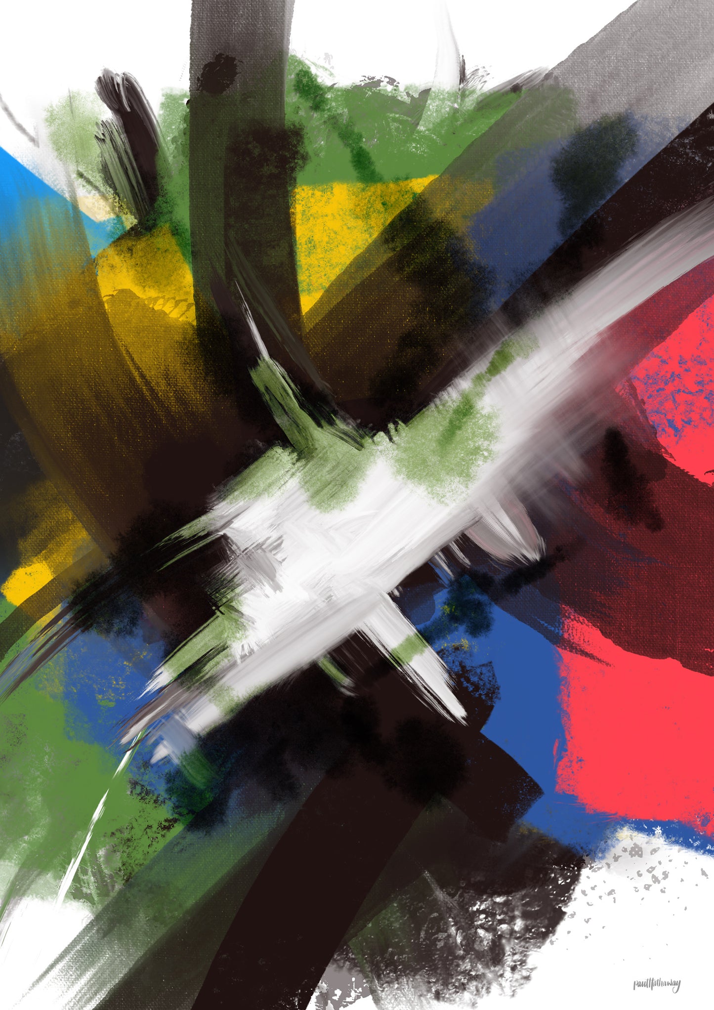 Let there be light - Abstract Wall Art Print