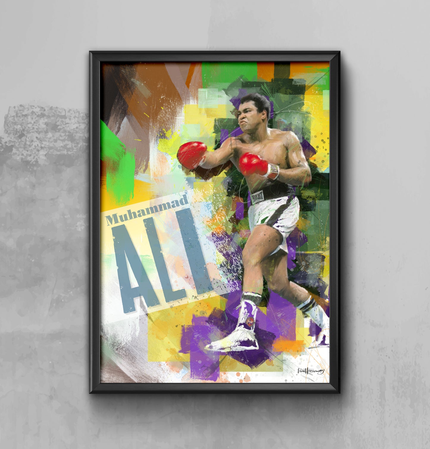 Muhammad Ali - Boxing Art Print - Option 1