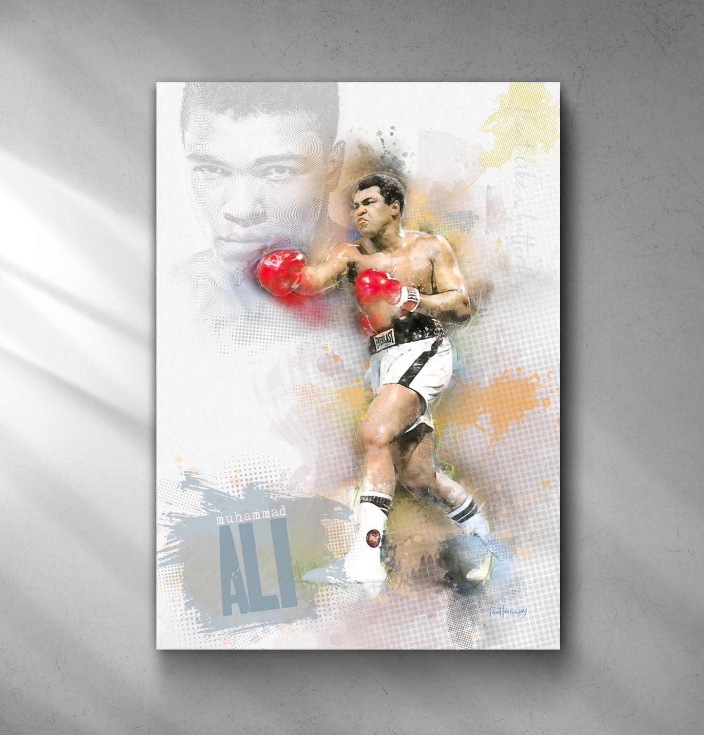 Muhammad Ali - Boxing Art Print - Option 3