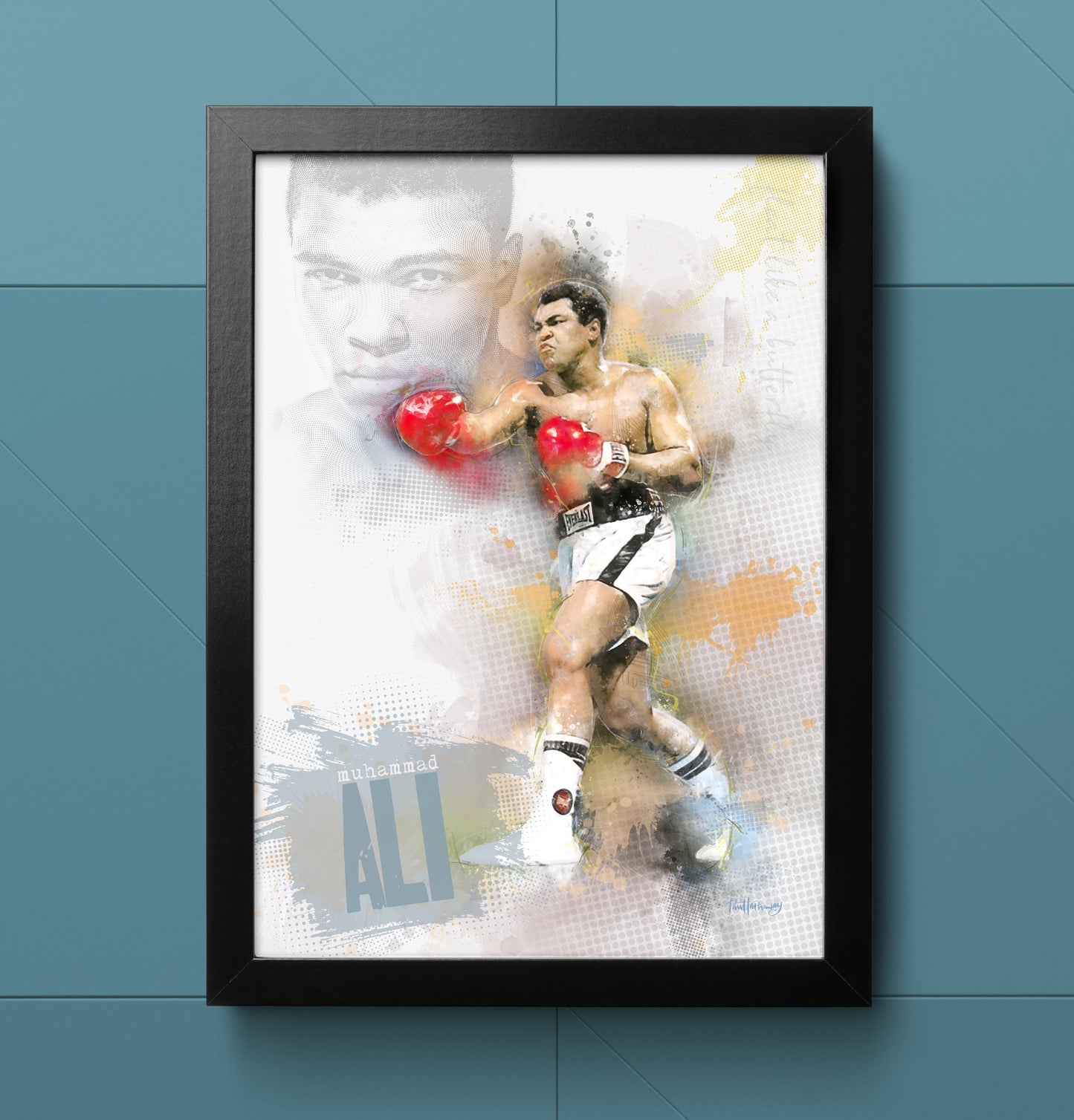 Muhammad Ali - Boxing Art Print - Option 3
