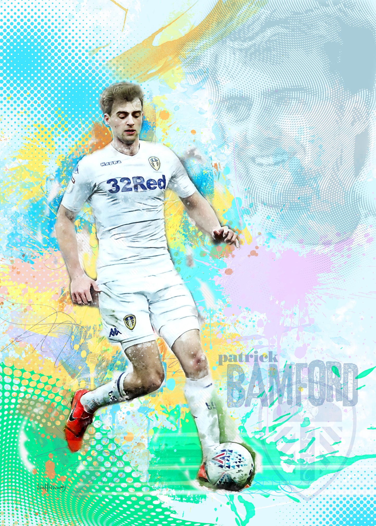 patrick bamford art print poster