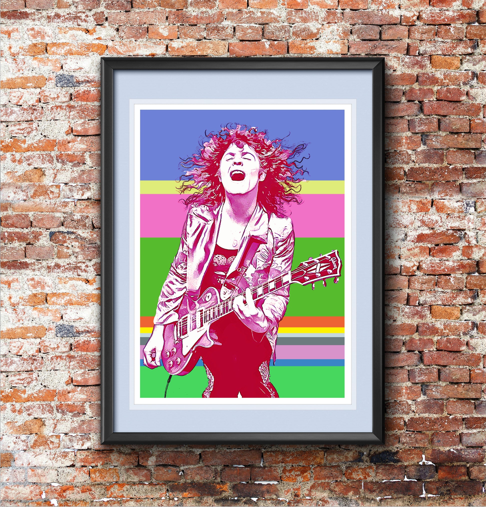 marc bolan art print