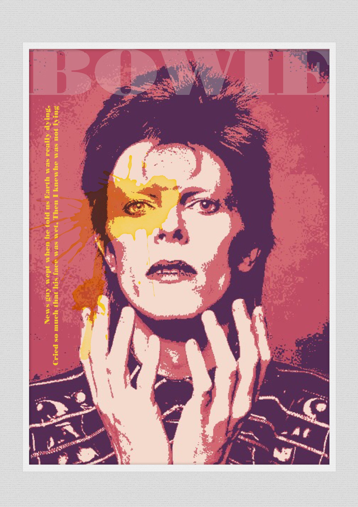 David Bowie - Music Art Print