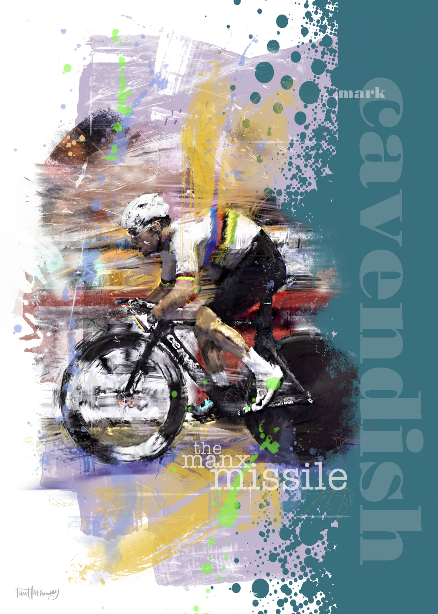 Mark 'Cav' Cavendish art print