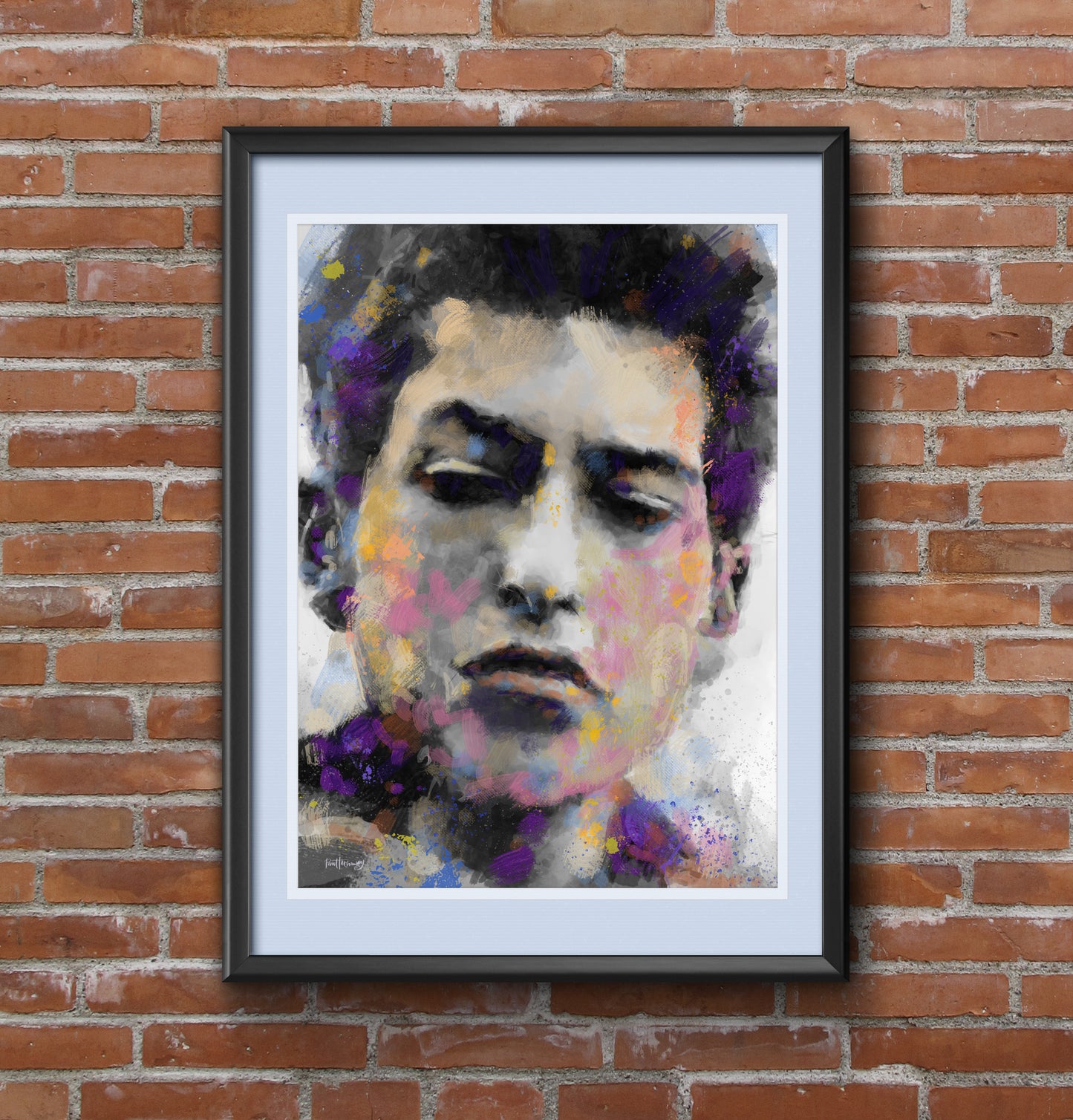 Bob Dylan - Music Art Print No.1