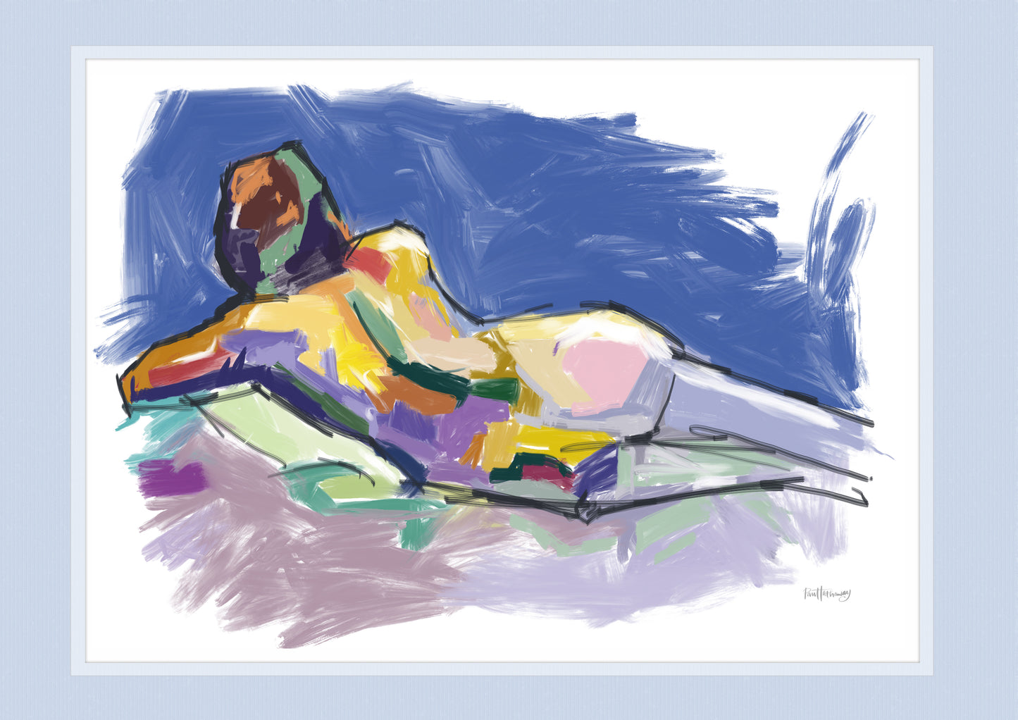 Figure Study - Wall Art Print