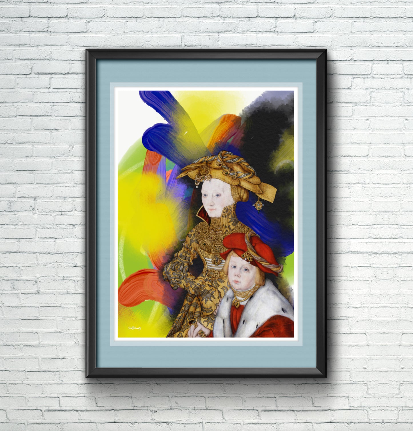 Mother and Child Reunion - Modern Art Print