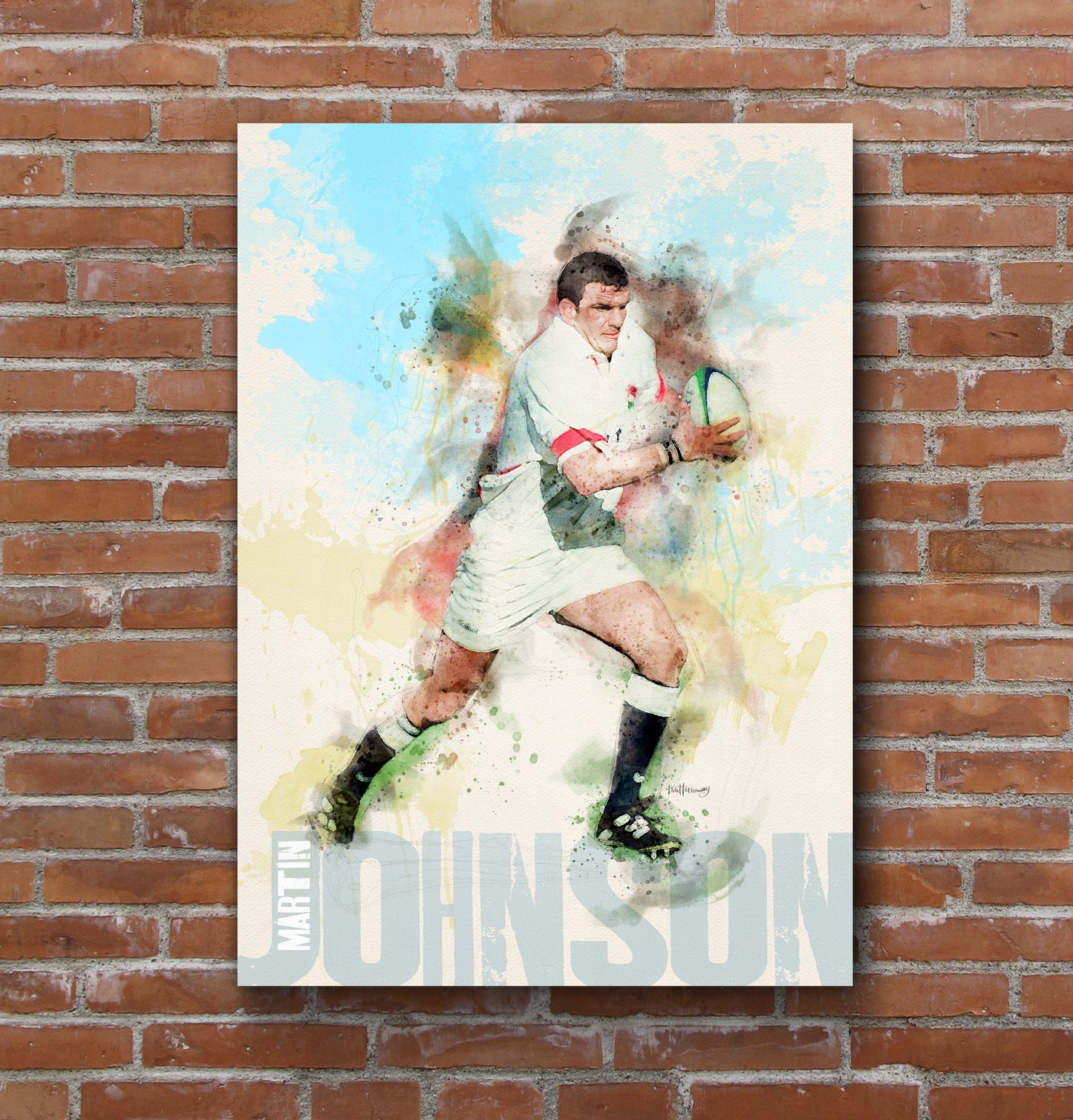 Martin Johnson canvas art print