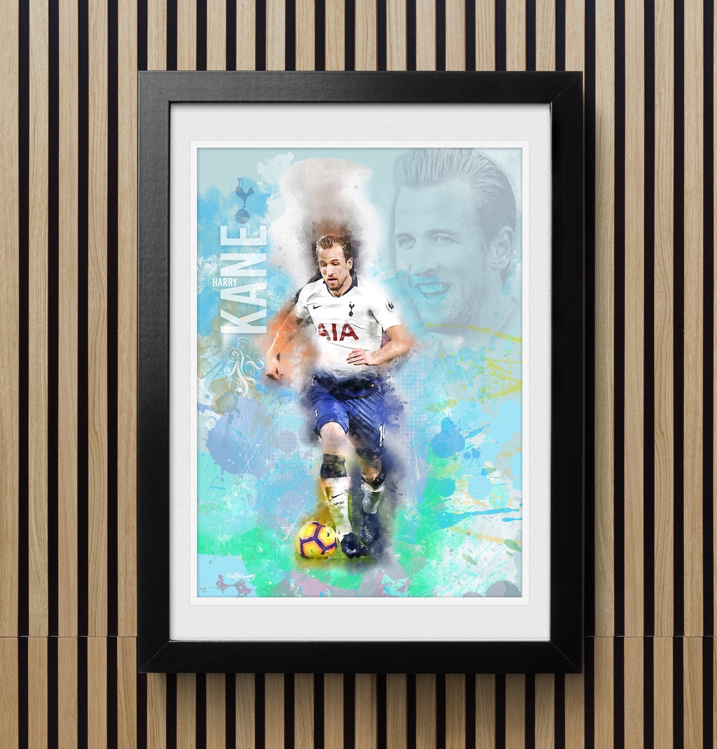 Harry Kane, Tottenham Hotspur - Football Art Print