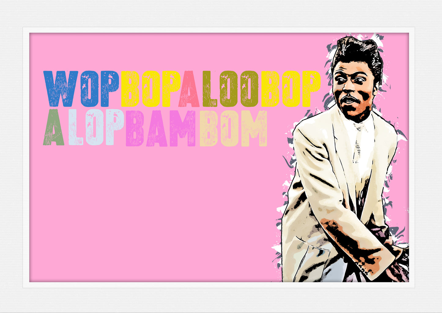 Little Richard, Rock & Roll - Music Art Print