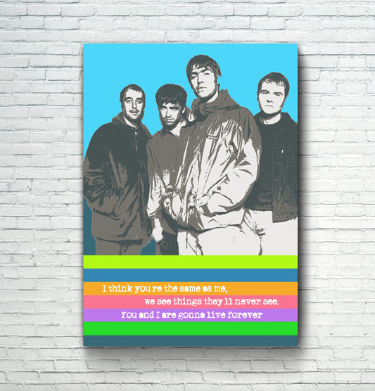 oasis canvas print