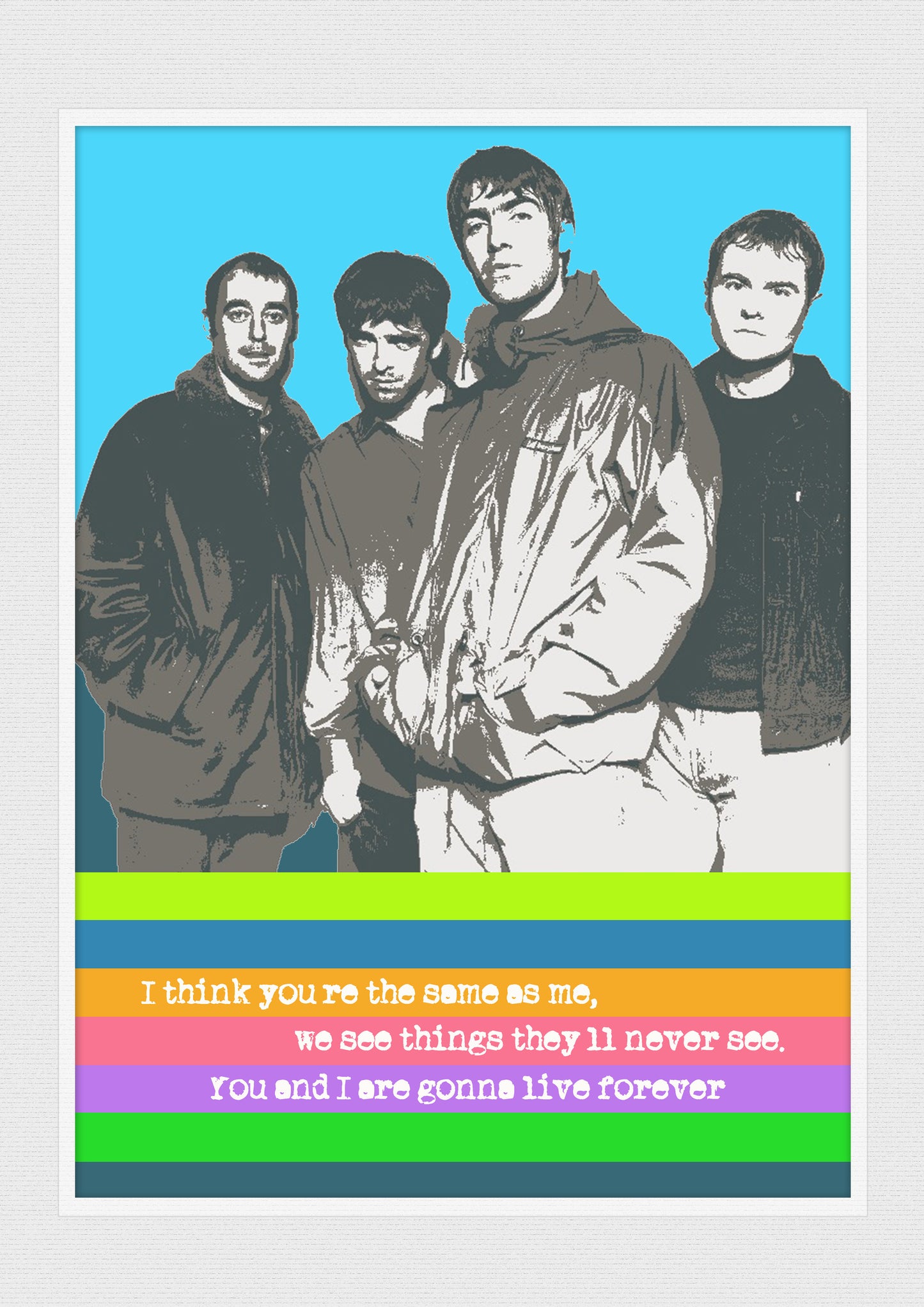 Oasis - Music Art Print