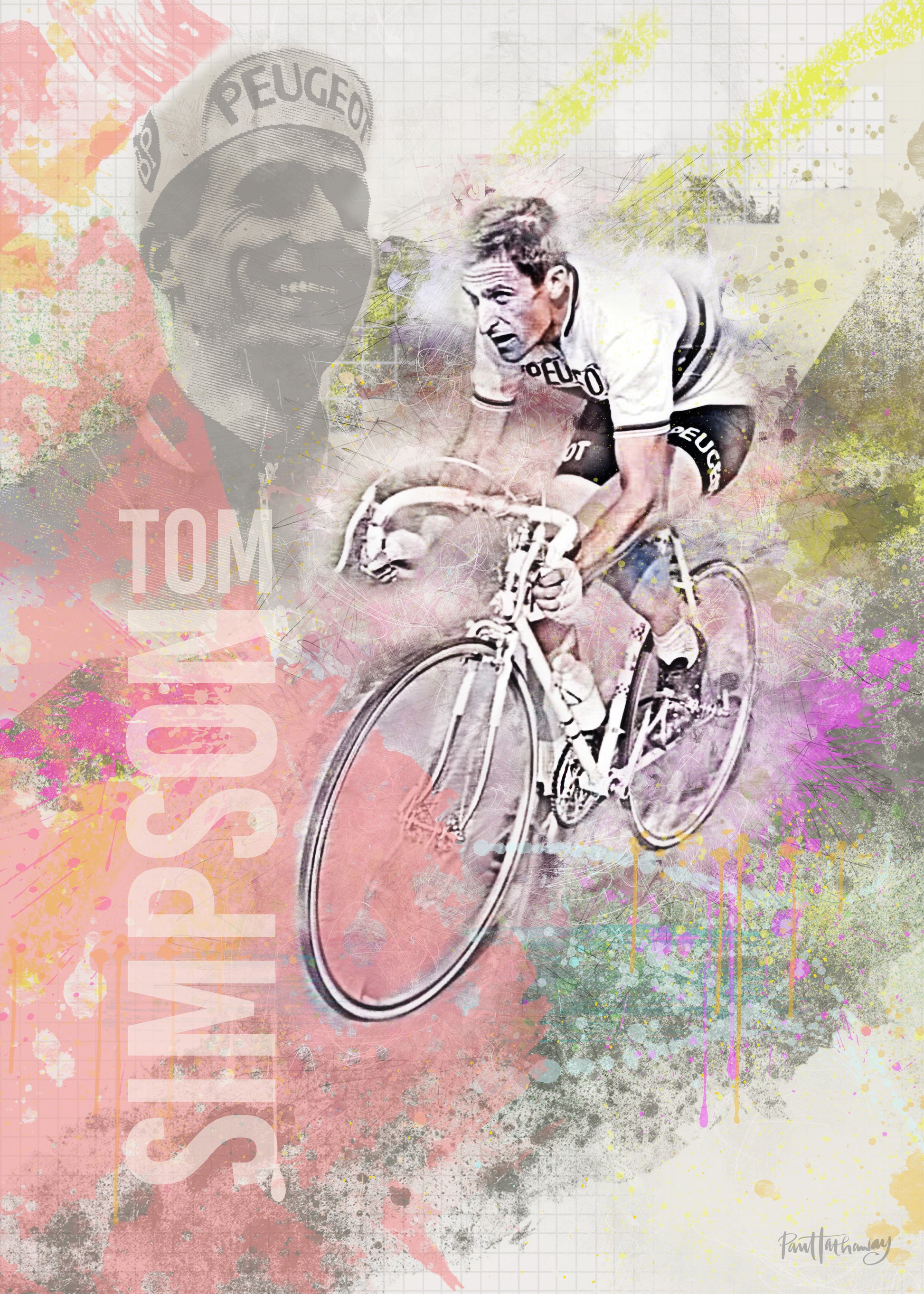 tom simpson, cycling gift for fans