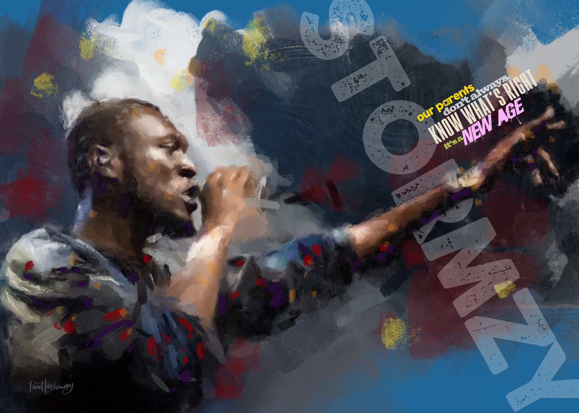 stormzy art poster