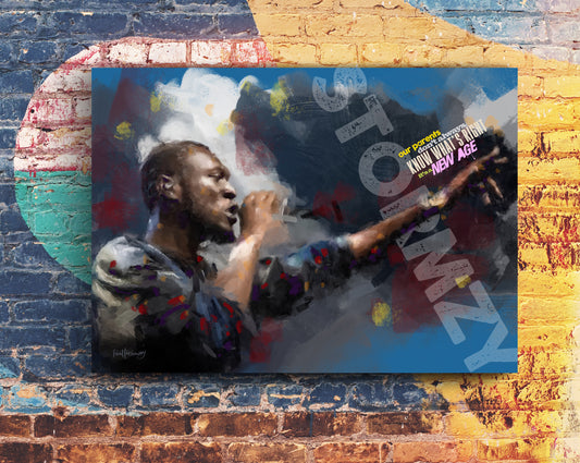 stormzy canvas art print