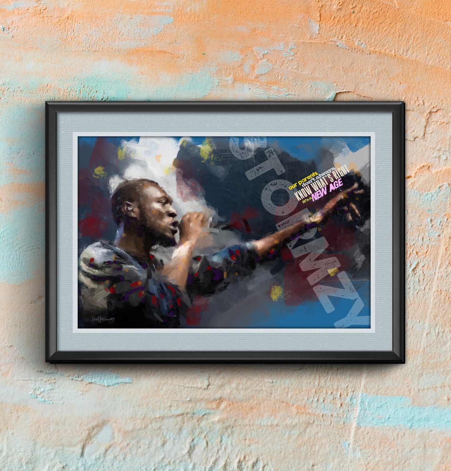 Stormzy - Music Art Print