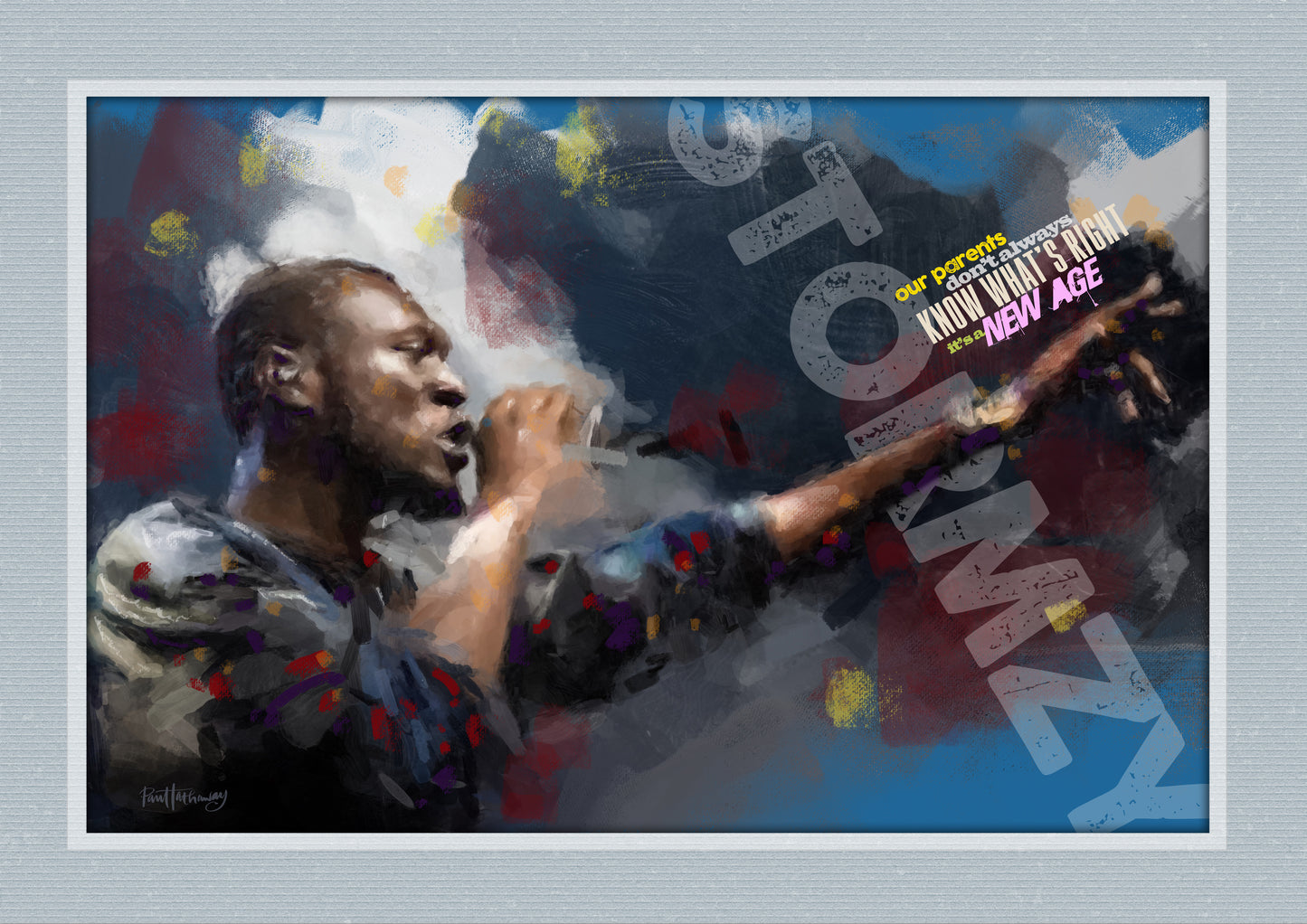 Stormzy - Music Art Print