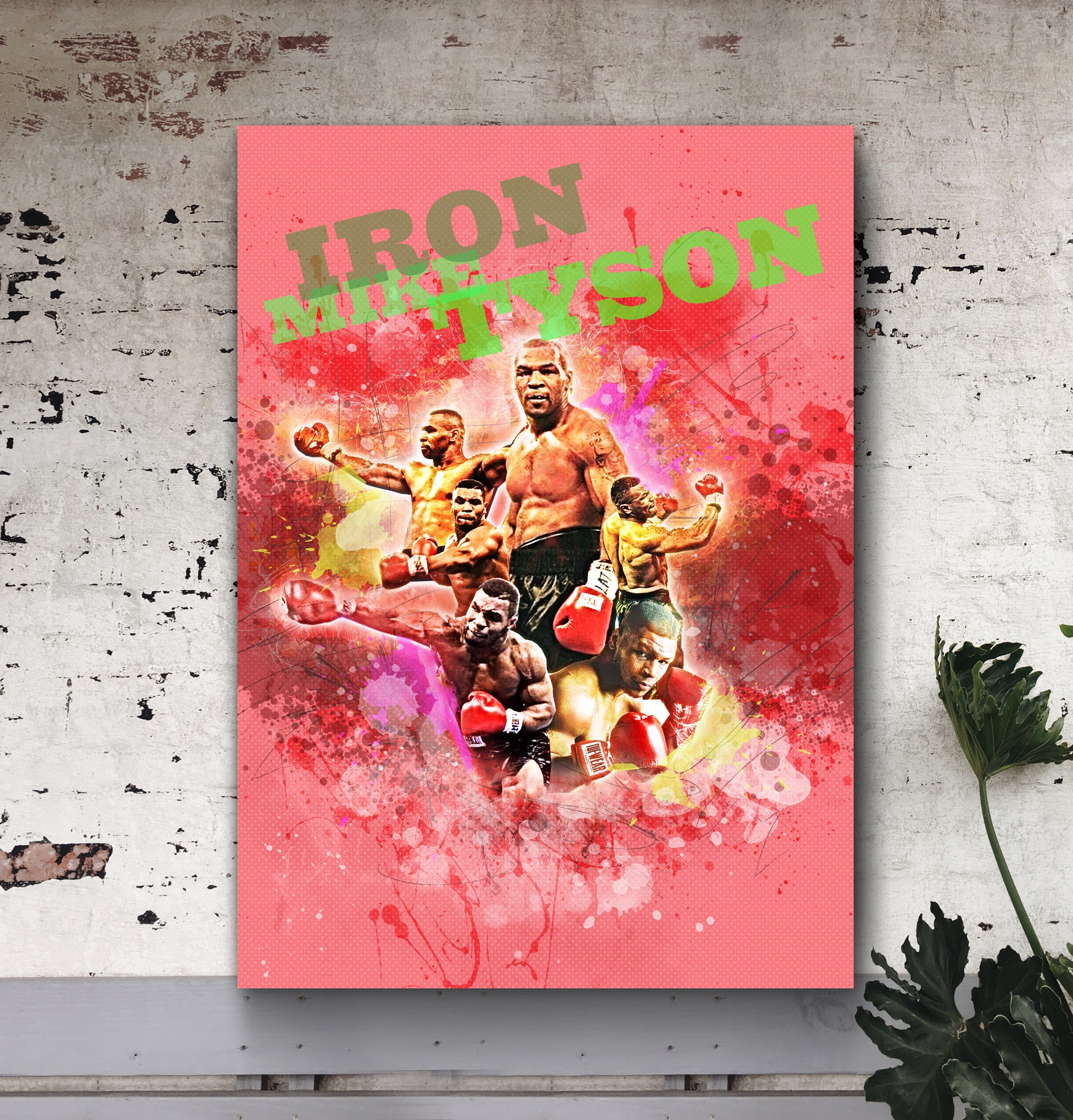 mike tyson canvas