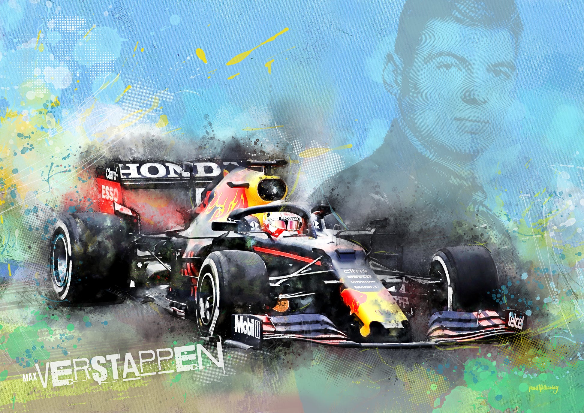 max verstappen art print