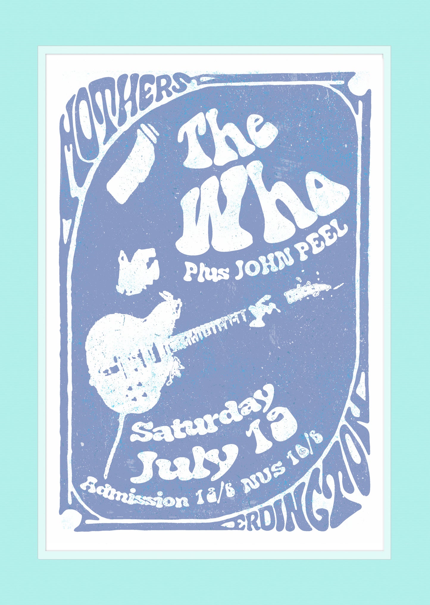 The Who - Music Art Poster
