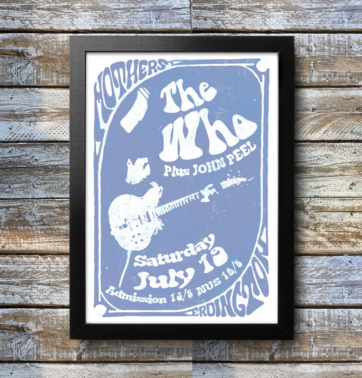 The Who gig poster