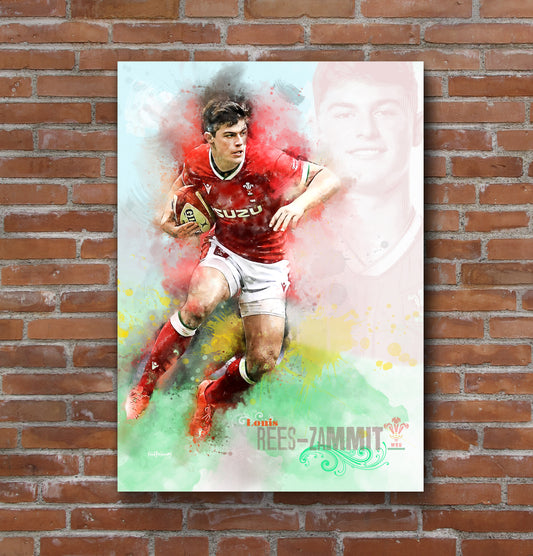 louis rees-zammit poster