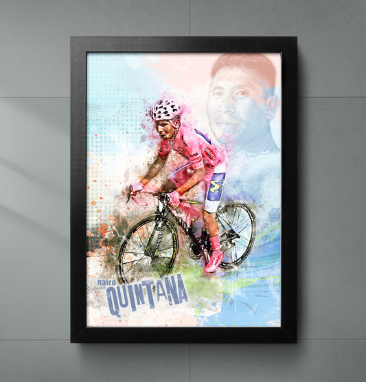 Nairo Quintana - Cycling Art Print