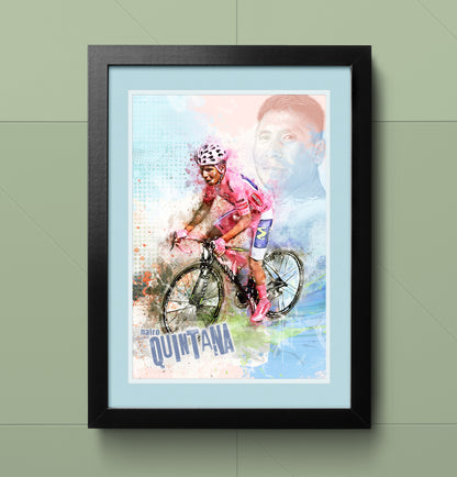 Nairo Quintana - Cycling Art Print