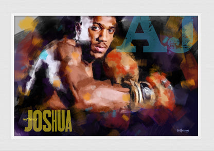 Anthony Joshua - Boxing Art Print - Option 1
