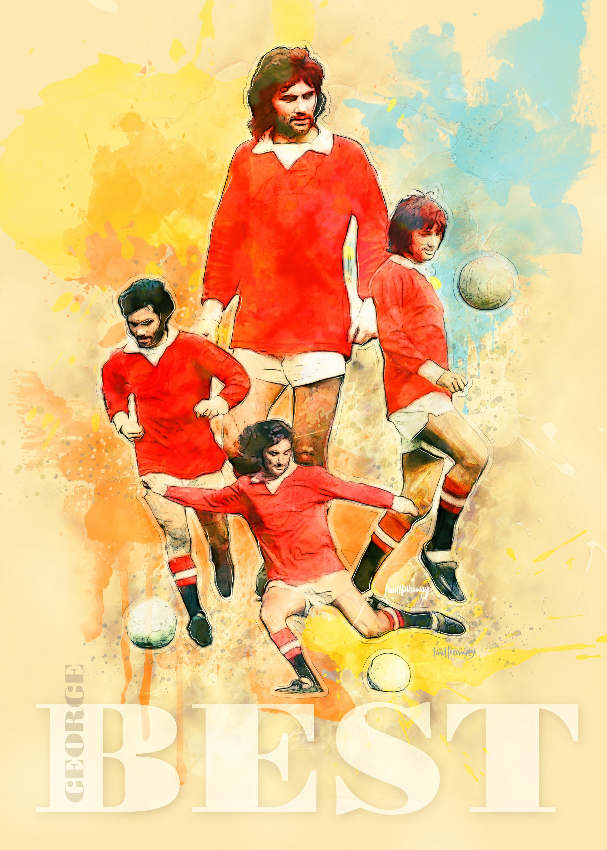 George Best poster