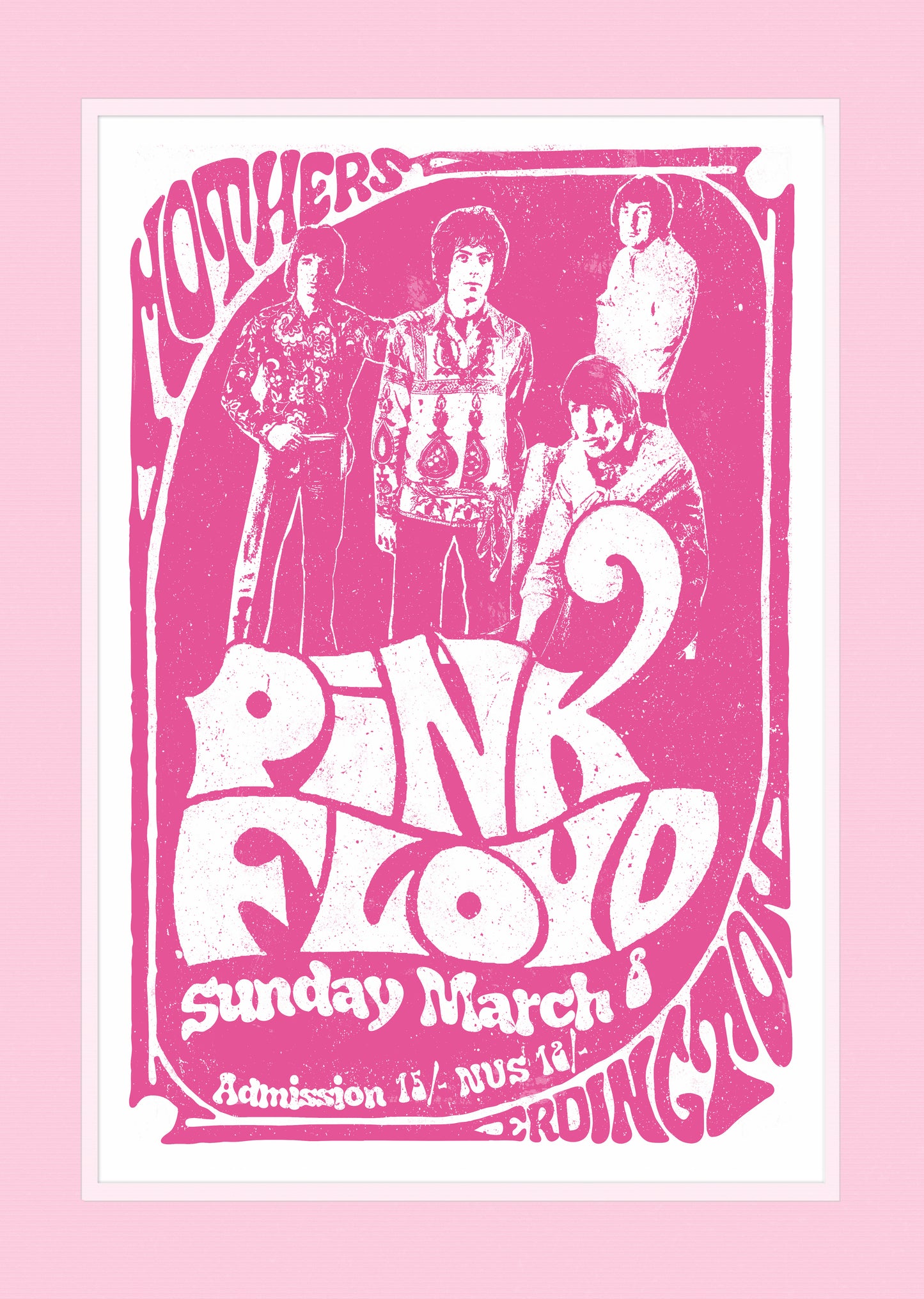 Pink Floyd - Music Art Poster