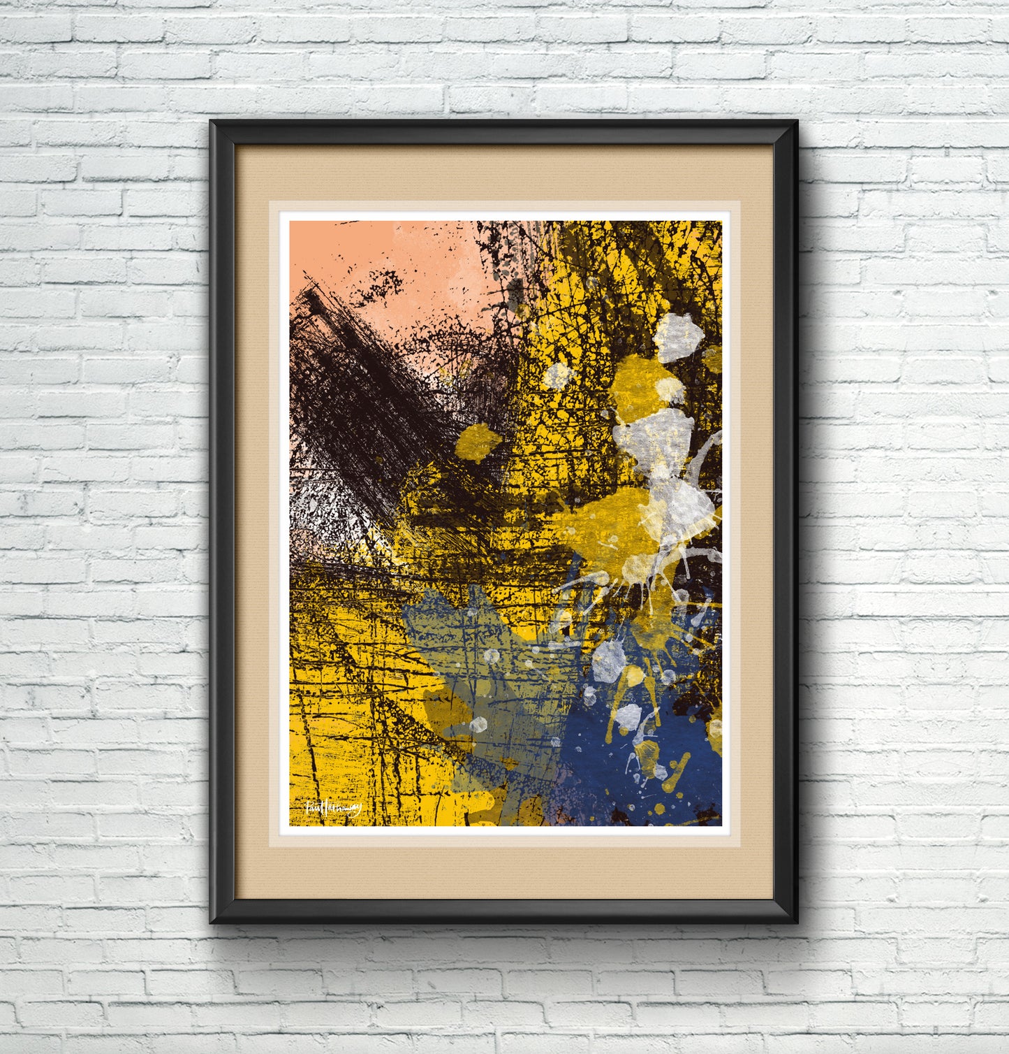 Endless Stream - Abstract Wall Art Print