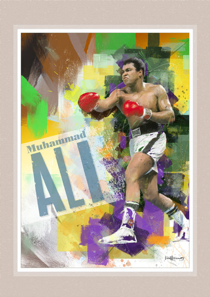 Muhammad Ali - Boxing Art Print - Option 1