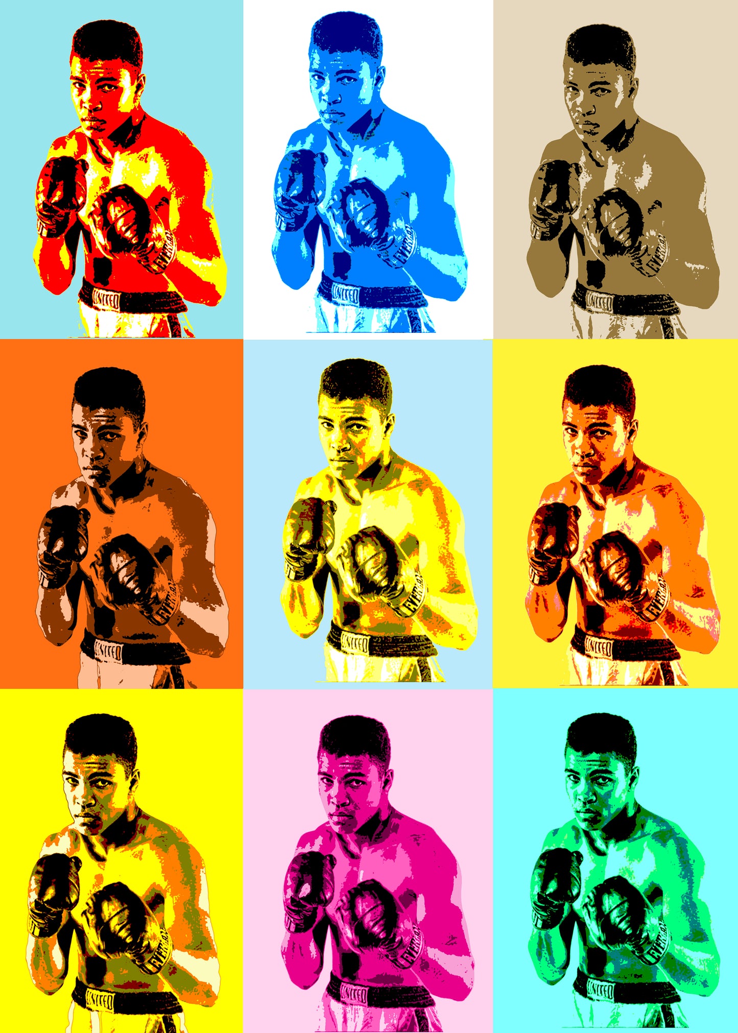 Muhammad Ali - Boxing Art Print - Option 2