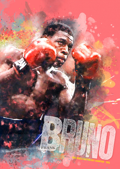 Frank Bruno - Boxing Art Print