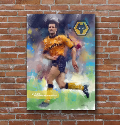 Steve Bull, Wolves - Football Art Print