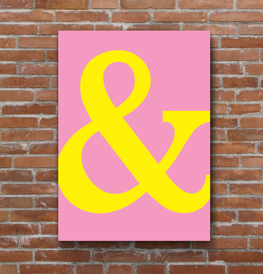 Ampersand - Wall Art Print
