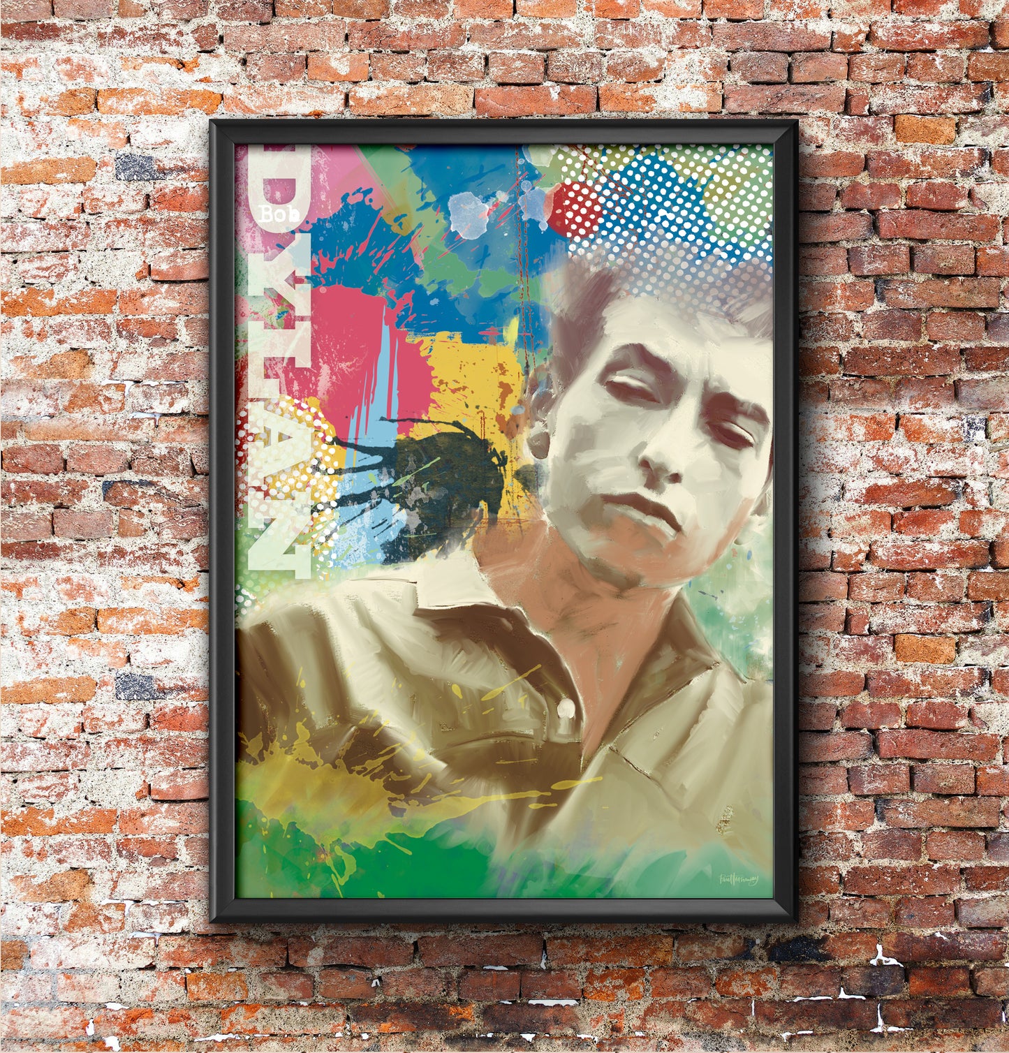 Bob Dylan - Music Art Print No.2