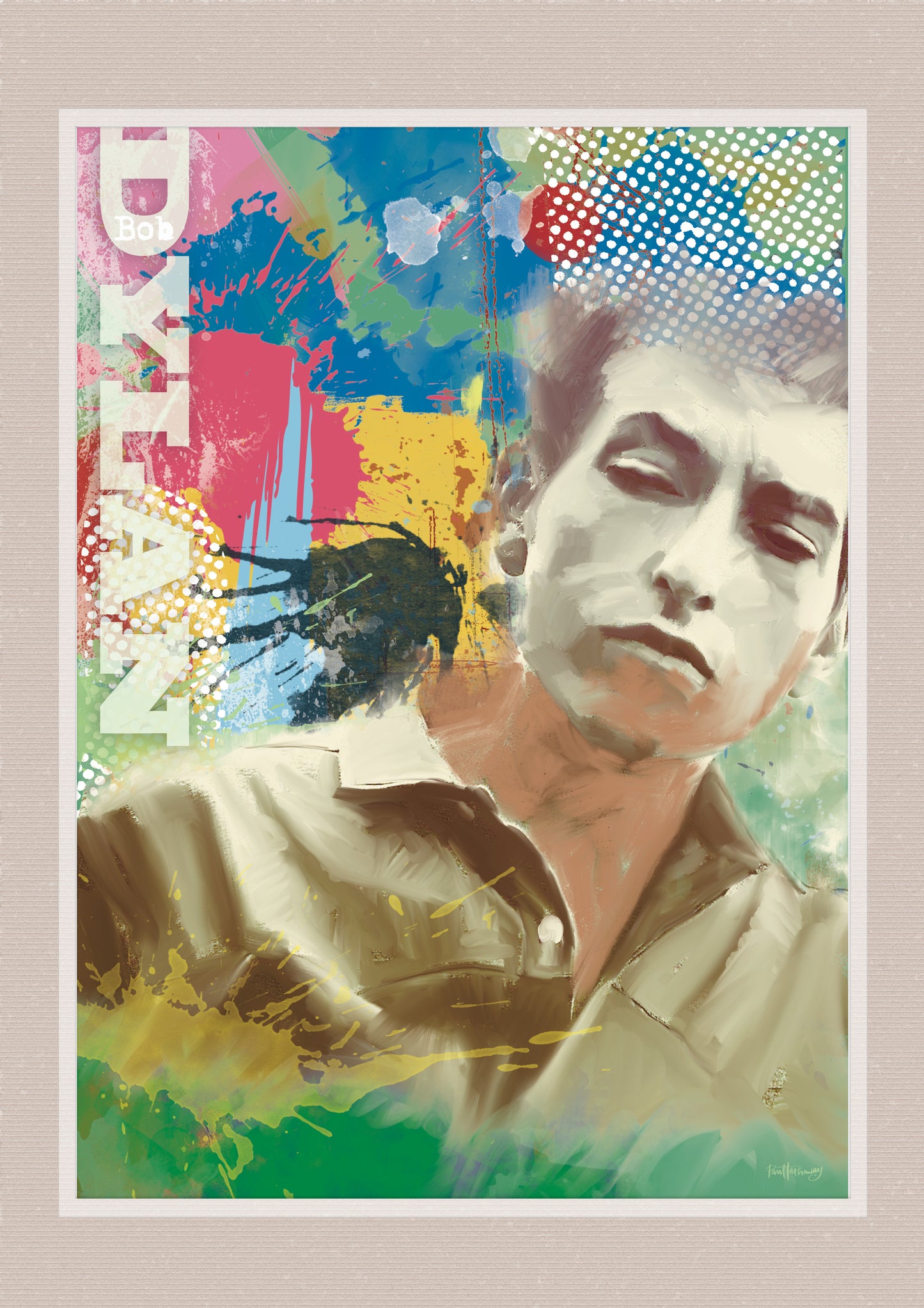 Bob Dylan - Music Art Print No.2