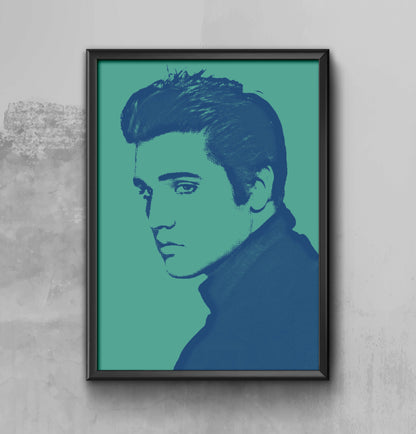 Elvis Presley Poster No.2 - Music Art Print