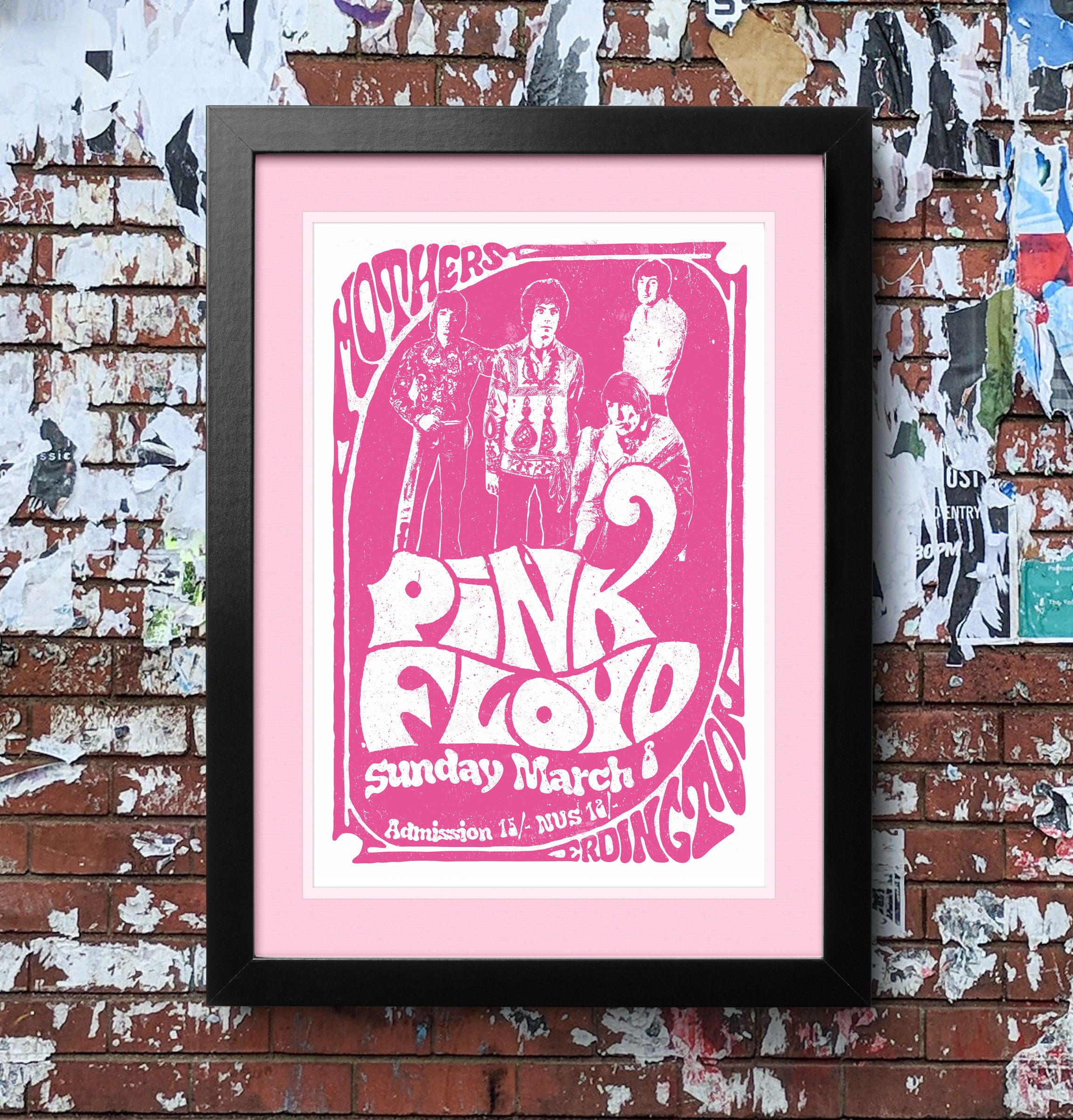 Pink Floyd - Music Art Poster – Arty Print Creations
